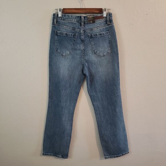 Blank NYC Baxter Ribcage Straight Leg Denim Jeans Size 26 in Whirlwind Blue NWT - Picture 5 of 11